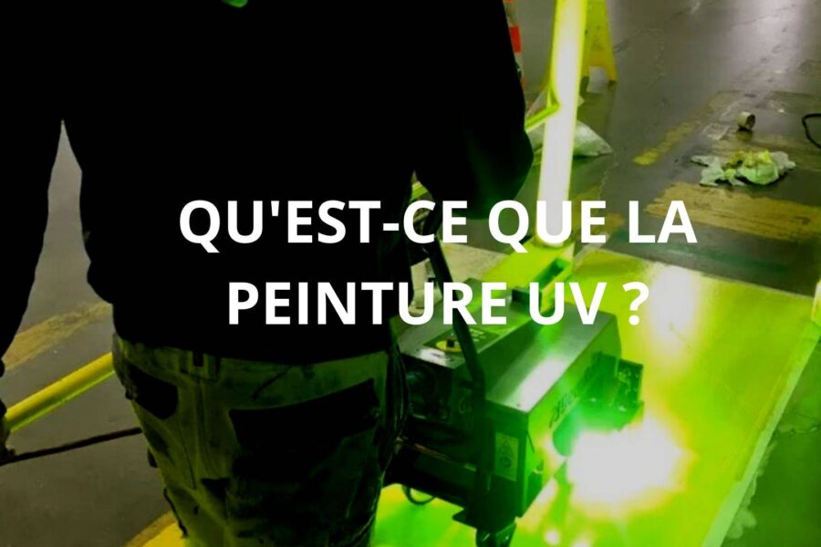 Application de peinture UV
