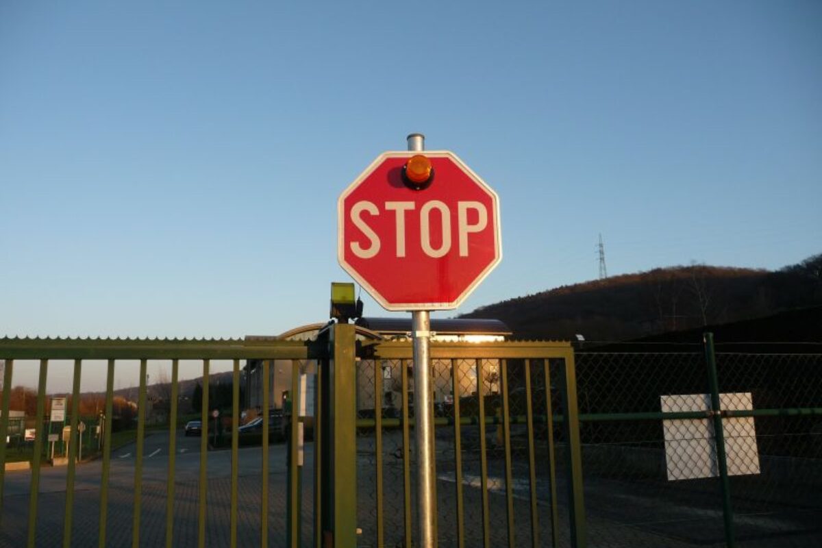Panneau de signalisation